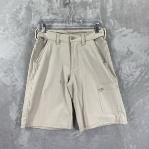 HUK Fishing Shorts mens Small Next Level 11" Inseam Zip Pocket Quick Dry Outdoor